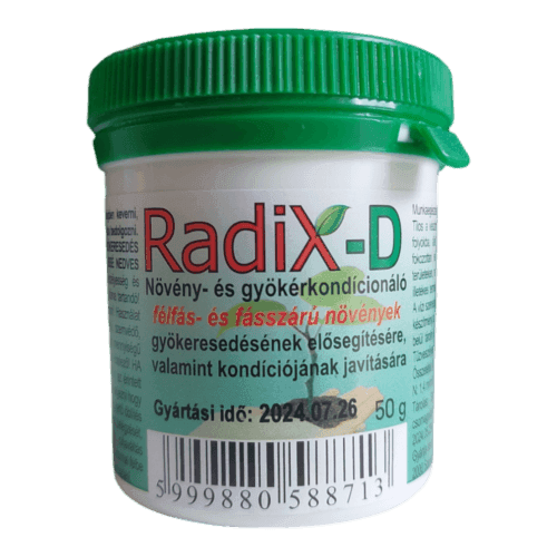 Radix-D 50g gyökereztető por, félfás-fás
