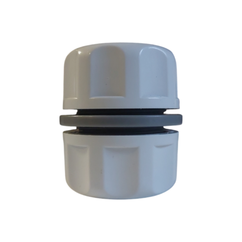 Tömlőösszekötő 1/2" műanyag