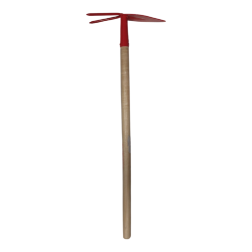 Gyermek kerti villáskapa fém, fa nyéllel